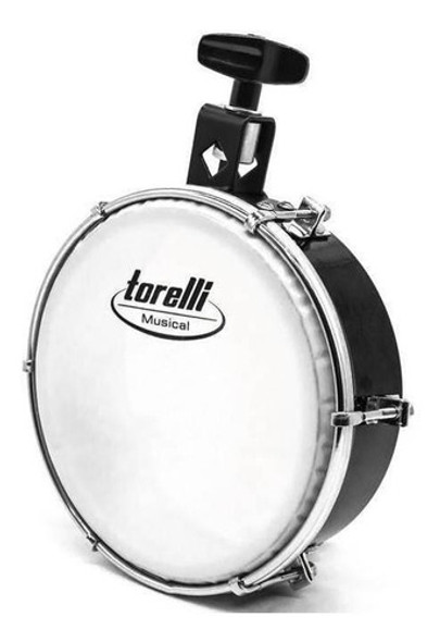 Tamborim Com Esteira Torelli Tte411pr Preto 1