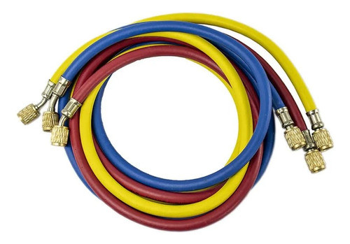 Kit 3 Mangueiras Para Manifold 150cm 1.5m R22 R134 R404 0