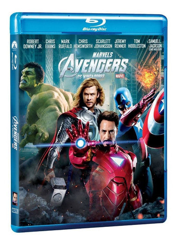 Blu-ray Os Vingadores Avengers Marvel Novo Lacrado Original 0
