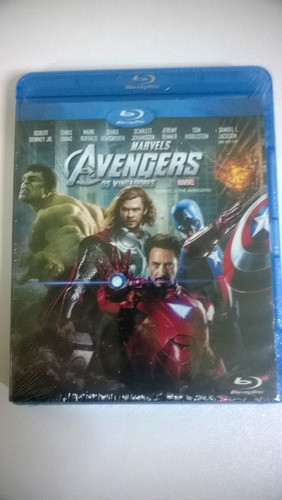 Blu-ray Os Vingadores Avengers Marvel Novo Lacrado Original 1