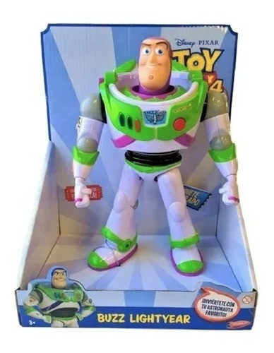 Muñeco De Buzz Lightyear Articulado 25 Cm Toy Story 4 0