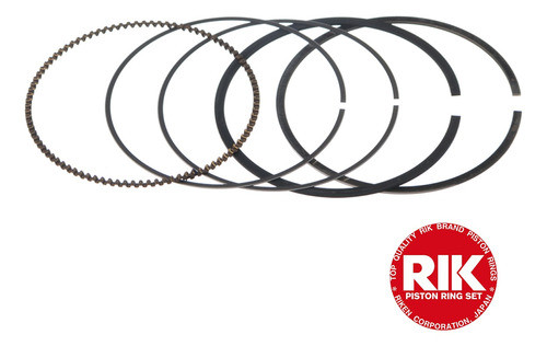 Anel P/ Pistão 0.50 Rik Moto Honda Xr 250 Tornado Ano 2002 1