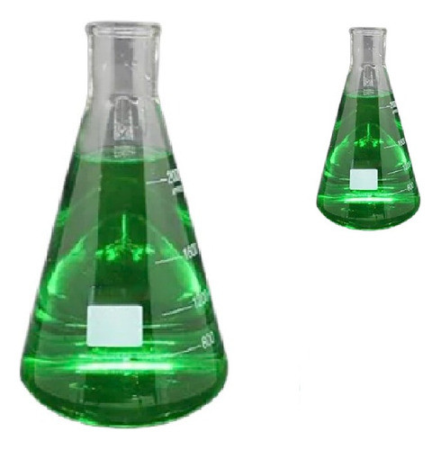 Frasco Erlenmeyer Boca Estreita 5l 5000ml Caixa Com 2 Uni. 0