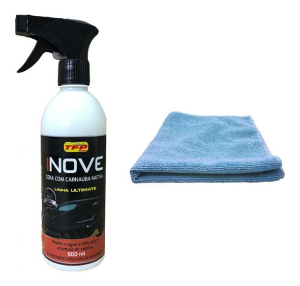Cera Líquida Carnaúba Inove + Pano Microfibra 0