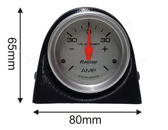 Carcasa 52mm Portareloj Plastica Negra 1