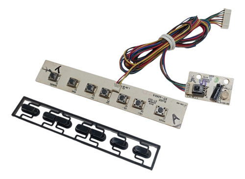 Kit Teclado De Funções Sensor Tv Cce Stile D40 Kt-4260a 0