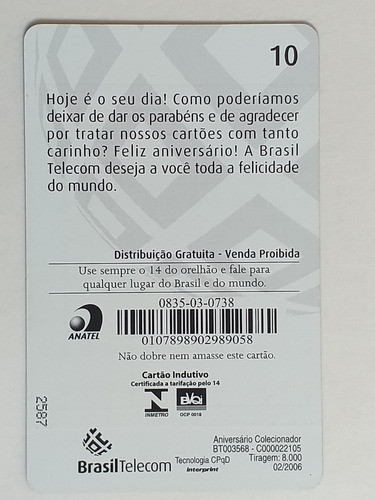 Ct163= Cartao Aniversario Trg 8,000 = Desc,5,00 Ver Abaixo 1