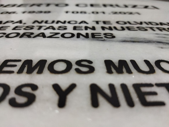 Grabado En Marmol Sevicio Profecional En Laser (lassershop) 0