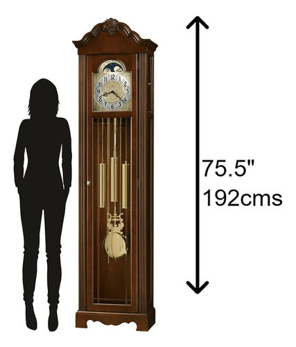 Howard Miller Langhurst Reloj De Piso Ii 549-055 Ligeramente 1