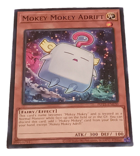Carta De Yu Gi Oh - Mokey Mokey Adrift 0
