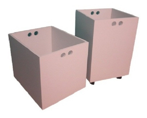 Cajon Para Juguetes Infantil Con Ruedas Mediano 0