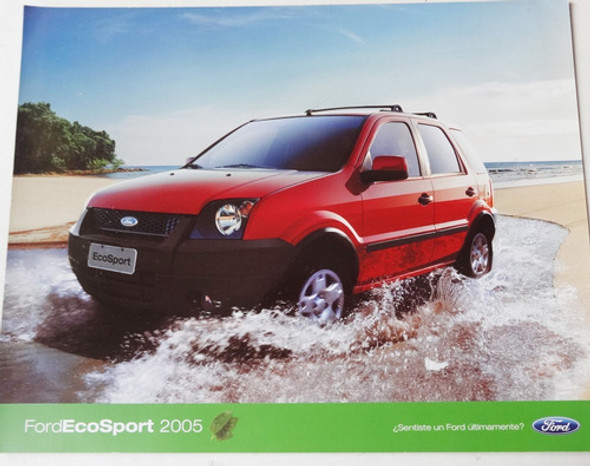 Folleto Ecosport 2005 Antiguo 4x2 4x4 No Manual Catalogo 0