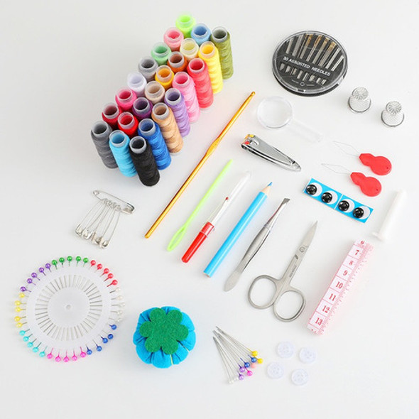 Kit 132 Pç De Costura Com Estojo Completo P/ Reparo Linha 1