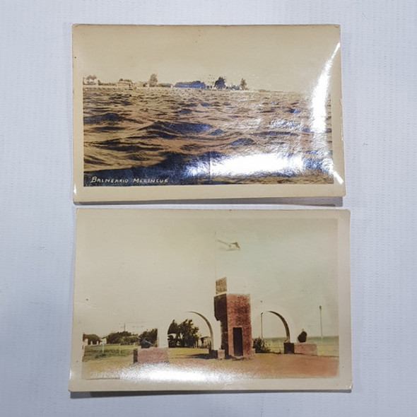 Antiguas Postales Melincué Lote X 2 Mag 59563 0