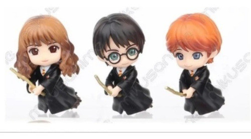 Harry Potter X Set De 3 Personajes Hermosos Importados 0