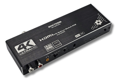 Splitter Switch Hdmi 4x2 4k Hdr Arc Amitosai Mts-swxtsp42 0