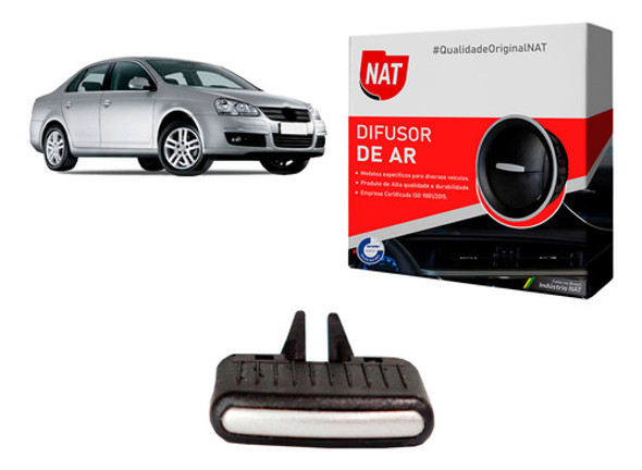 Kit 4 Botão Difusor Ar Fox Crossfox Spacefox 2010 Até 2014 0