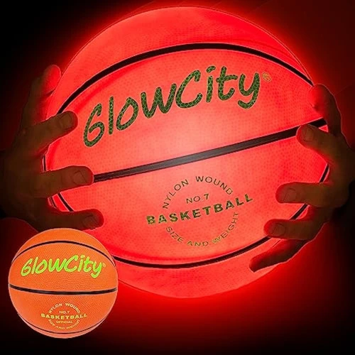 Glowcity Baloncesto Que Brilla En La Oscuridad 0