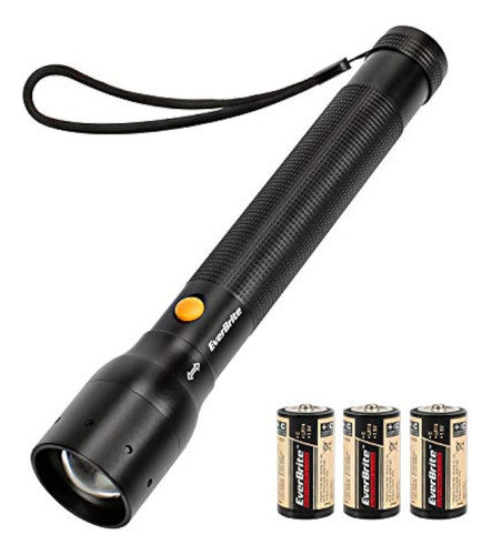 Everbrite Linterna Táctica Ultra Brillante, 0
