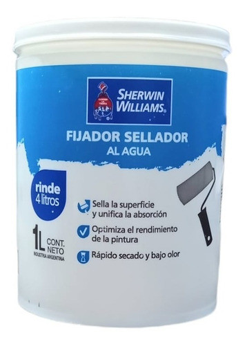 Fijador Sellador Sherwin Williams X 1 Lt. Mapache 0