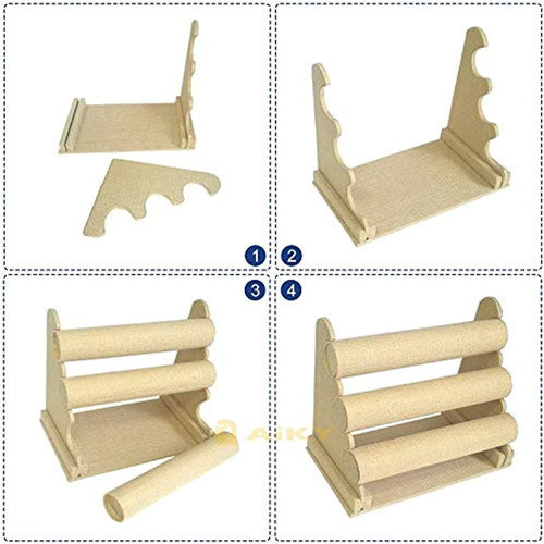 Aiky Desmontable 3 Niveles Soporte De La Pulsera De Plastic 1