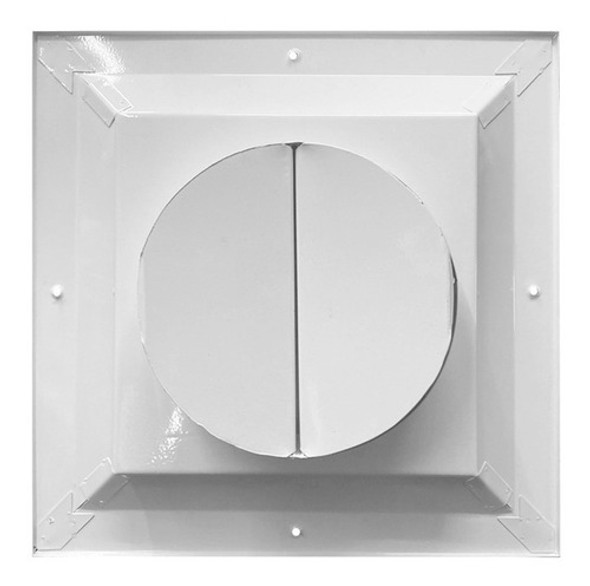 Difusor Placa Cielo Raso 40x40 - Centro Cuadrado Diam 15cm 1