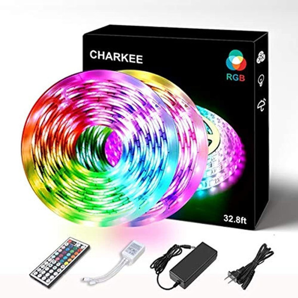 Tiras De Luces Led, Charkee 32.8ft 5050 Luces Led, Kit De Ca 0
