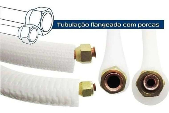 Kit Instalação Ar Condicionado Split 12.000 A 18.000 Btu 3mt 1