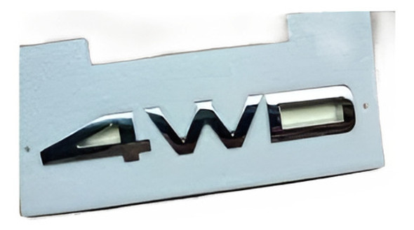 Logo Insignia Guardabarro 4wd Hyundai Santa Fe 0