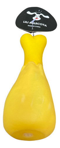 Juguete Pata Pollo Con Chifle Para Perro 0