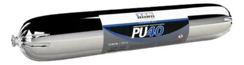 Sellador Poliuretánico Tekbond 40 Salchicha 600ml Color Gris 0