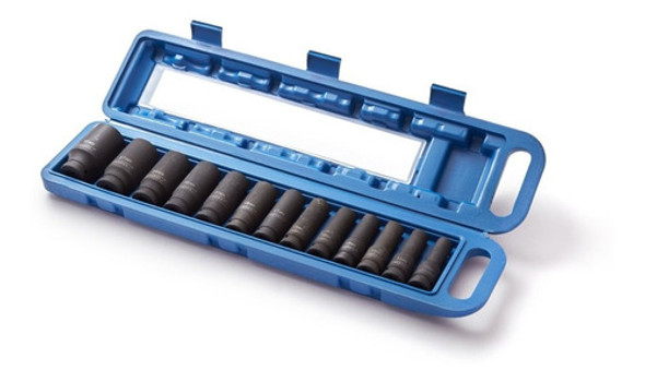 Juego Llaves Tubos Enc 1/2 X 13pz Impacto Largos Bremen 6566 1