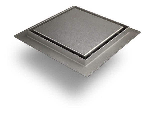 Rejilla Atrim Desague Cuadrado Acero Inoxidable 10x10 Ducha 0