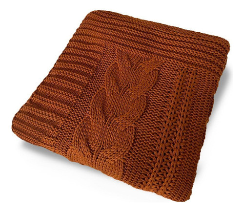 Manta Peseira De Tricot 90x180 Cm - Trançada Gd 0
