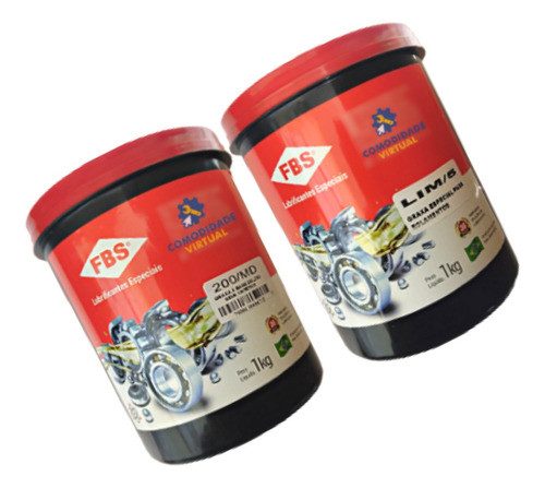 Kit Graxa 1kg Para Rolamento E Guia Linear 0