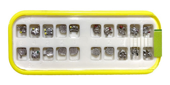 Brackets Ortodoncia Metalicos Regular Roth 0.22 0