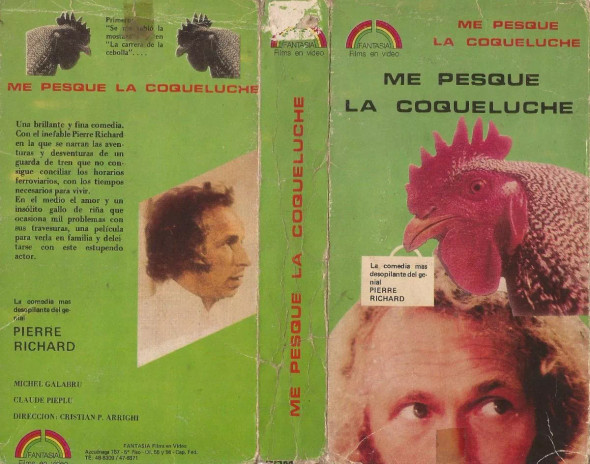 Me Pesque La Coqueluche VHS Pierre Richard (Used) – Rare French Comedy Classic