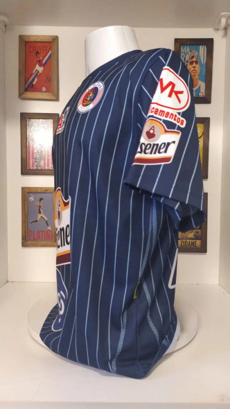 Memorias Do Esporte Camisa Santa Ana – El Salvador Milán Soccer Jersey, Player Exclusive, Size G (57×68 cm)