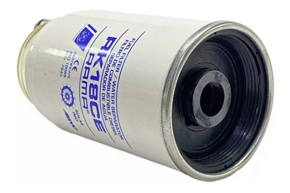 Rama RK18CE Fuel Filter / Water Separator with Disposable Bowl – CE Certified – Compatible with 180RKCE