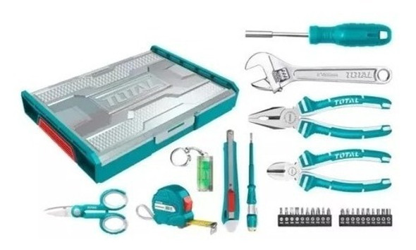 Caja De Herramientas Manual 29 Piezas Total Pinza Alicate 0