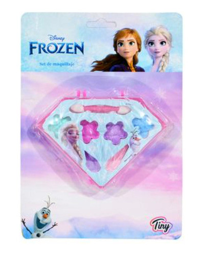 Set Maquillaje Infantil Frozen Diamante En Blister - 3114 0