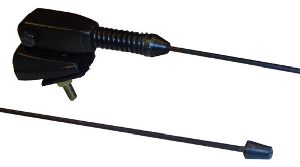 Antena Negra R-12-11-9-18 Sin Cable 0