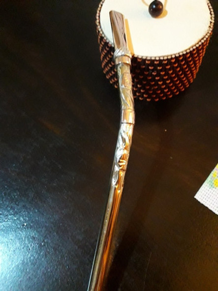 Bombilla Melo Plata Y Oro 1