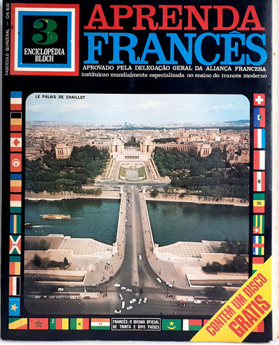 Enciclopédia Bloch 3 Aprenda Francês Com Compacto Vinil 1