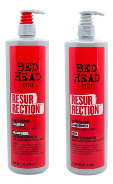 Tigi Bed Head Resurrection Shampoo Enjuague X 970ml Local 0 Tigi Bed Head Resurrection Shampoo Enjuague X 970ml Local 0