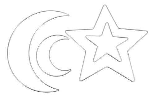 Pentagrama De Material Macrame Hoop Dream Catcher, 4 Unidade 0