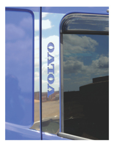 Acabamento Inox Coluna Porta Volvo Fh Apos 2015 - Par 0