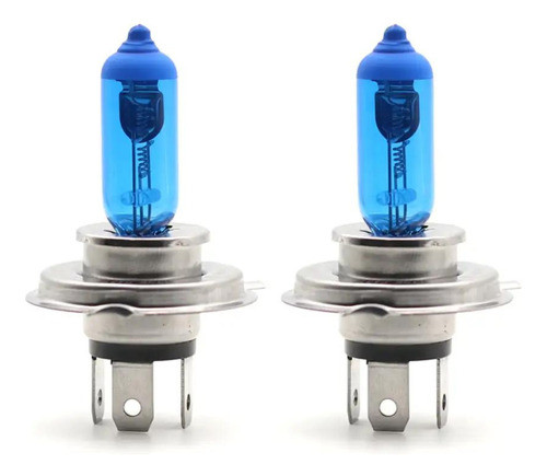 Par De Lampadas H4 Super Branca Efeito Xenon 8500k 1