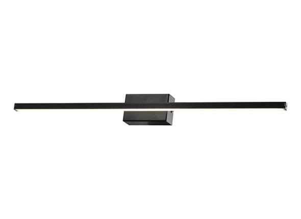 Aplique Pared Led Metal Negro 6w 4000k 610mm 0