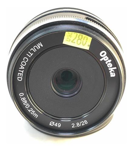 Opteka 28mm F:/2.8 Foco Manual Aps-c Sony E Pyh. 1